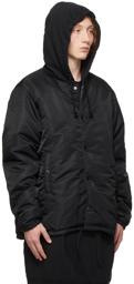 Undercoverism Black Nylon Layered Jacket