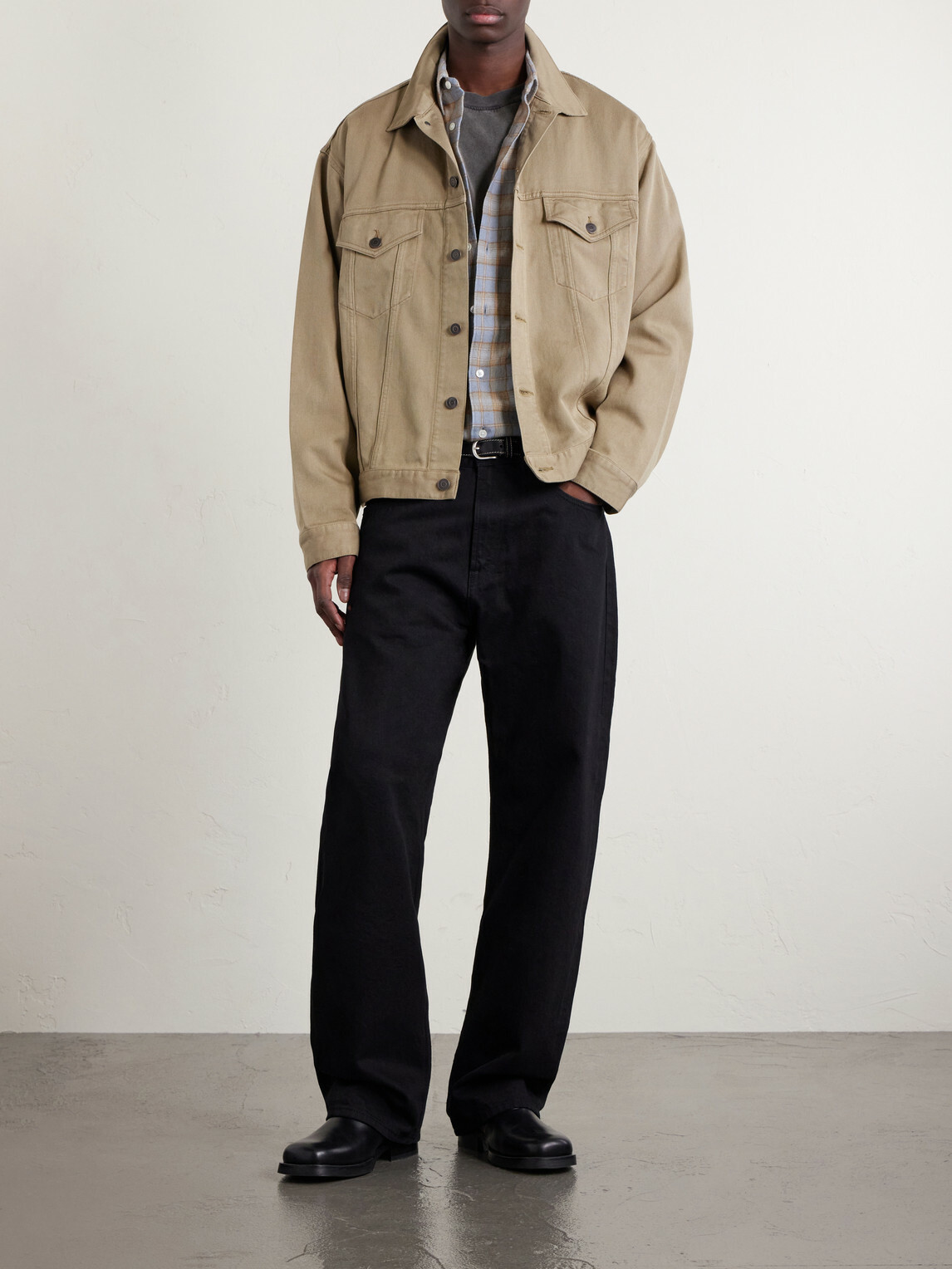 A.PRESSE - Silk and Cotton-Blend Piqué Jacket - Neutrals