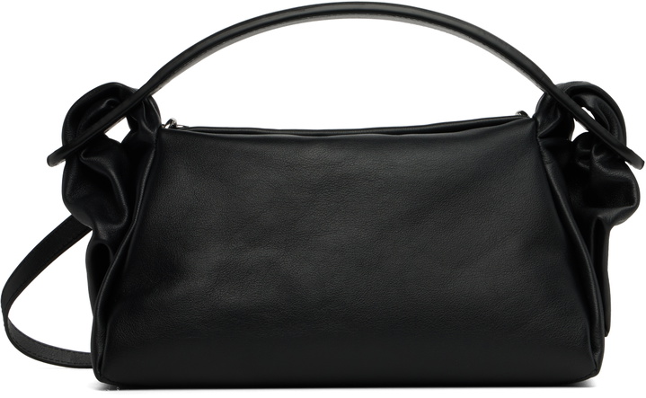 Photo: Kenzo Black Kenzo Paris 'KENZO Furoshiki' Leather Bag