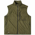 Norse Projects Men's ARKTISK Pertex Quantum Vest in Army Green