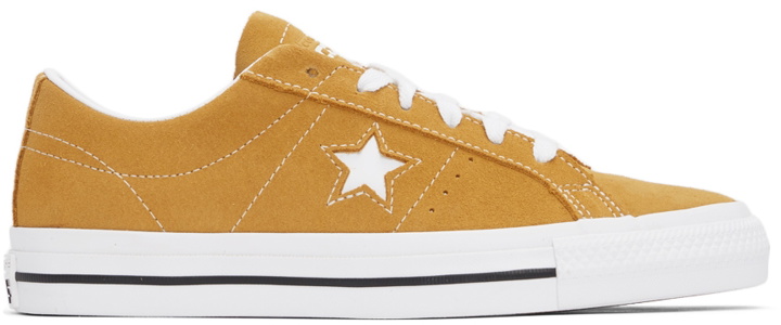 Photo: Converse Tan One Star Pro Sneakers