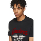 Givenchy Black Creatures Jersey T-Shirt