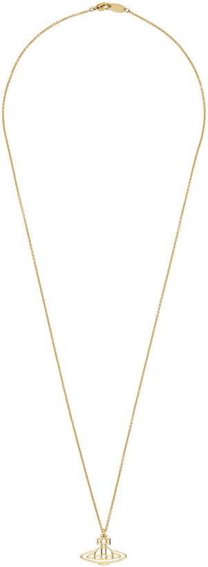 Photo: Vivienne Westwood Gold Flat Orb Pendant Necklace