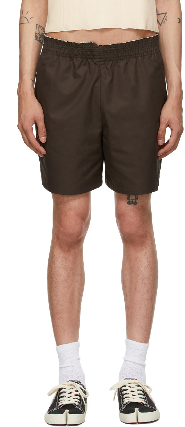 Camiel Fortgens Brown Shorty Shorts Camiel Fortgens