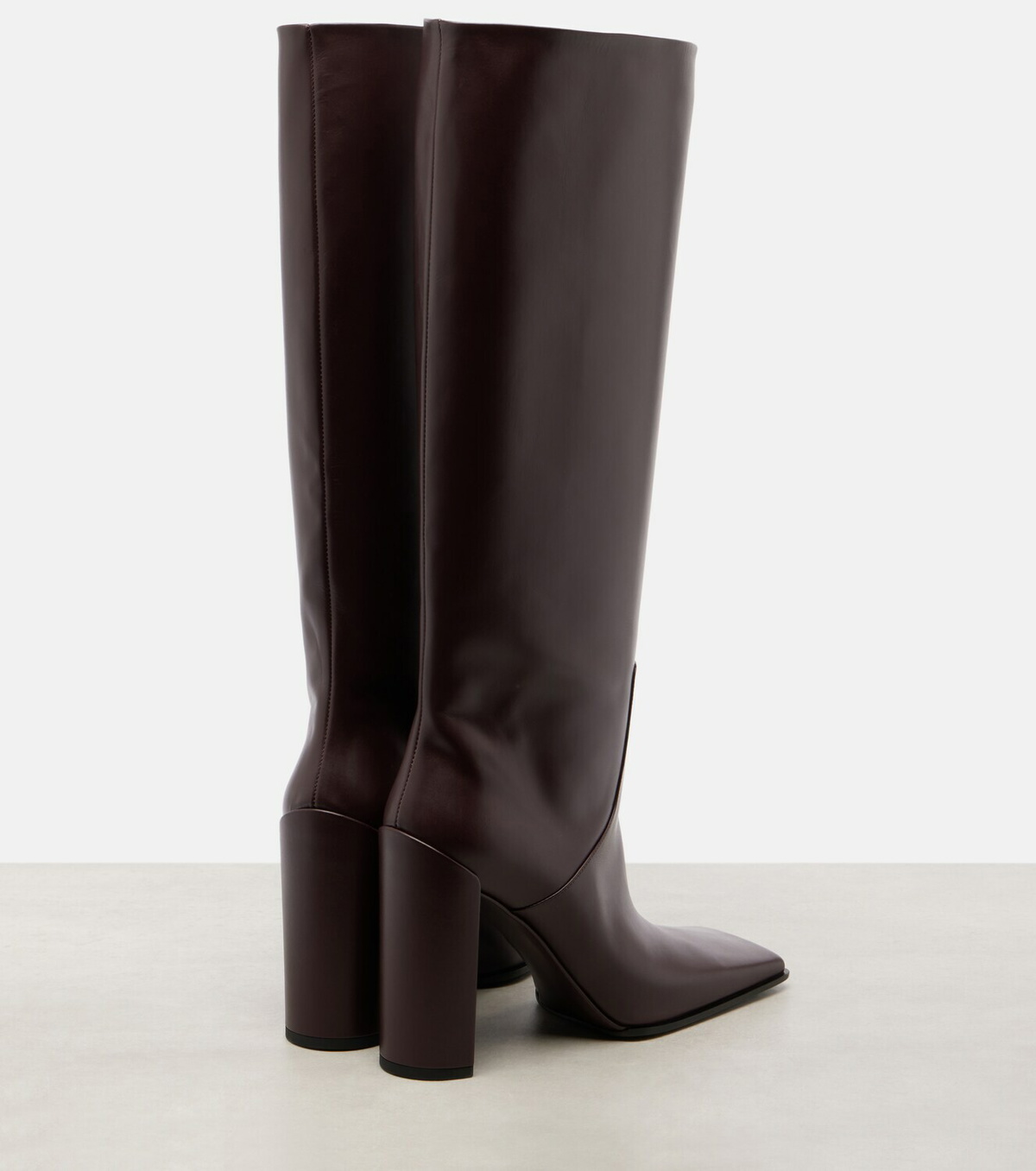 Alaïa 90 leather knee-high boots