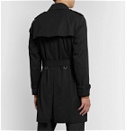 Burberry - Kensington Cotton-Gabardine Trench Coat - Black
