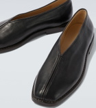 Lemaire Leather slip-on shoes