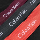 Calvin Klein Men's CK Underwear Trunk - 3 Pack in Charcoal/Orange