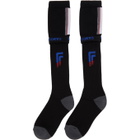Facetasm Black Athletic Socks