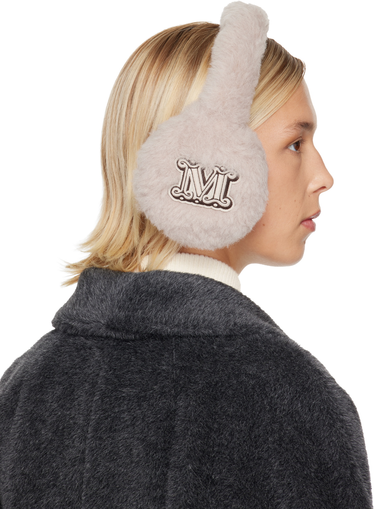 Max Mara Beige Muffy1 Ear Muffs