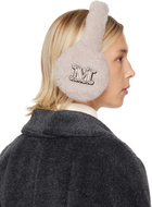 Max Mara Beige Muffy1 Ear Muffs