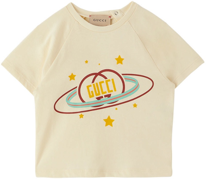 Photo: Gucci Baby Beige Logo T-Shirt