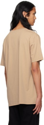 Balmain Beige Embossed T-Shirt