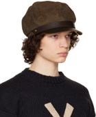 Visvim Brown Biker Cap