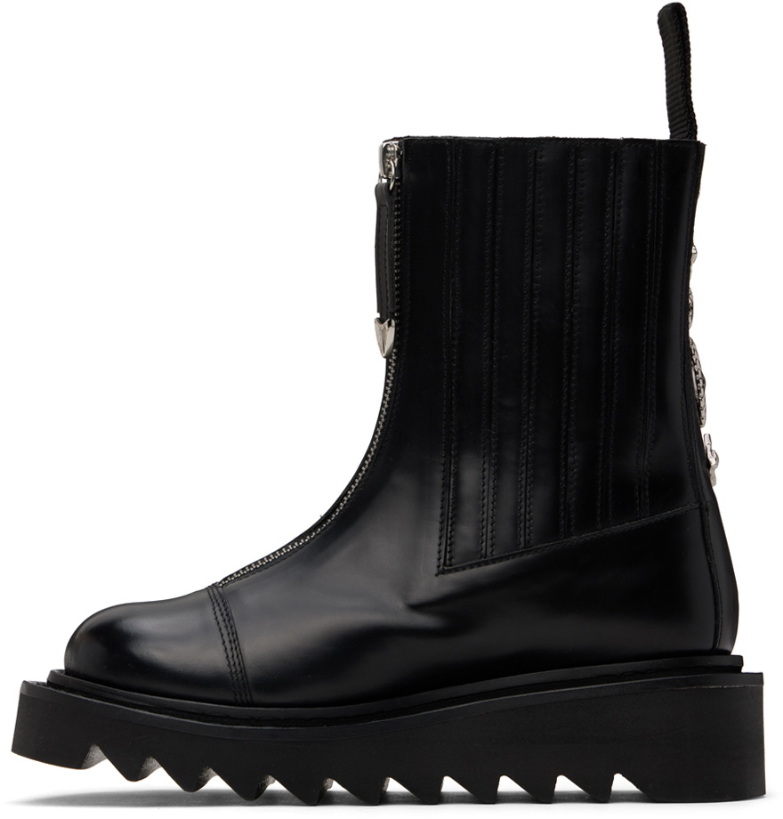 Toga Pulla SSENSE Exclusive Black Chelsea Boots