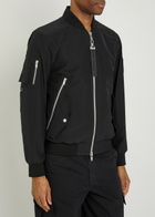 Moose Knuckles Courville Shell Bomber Jacket Black