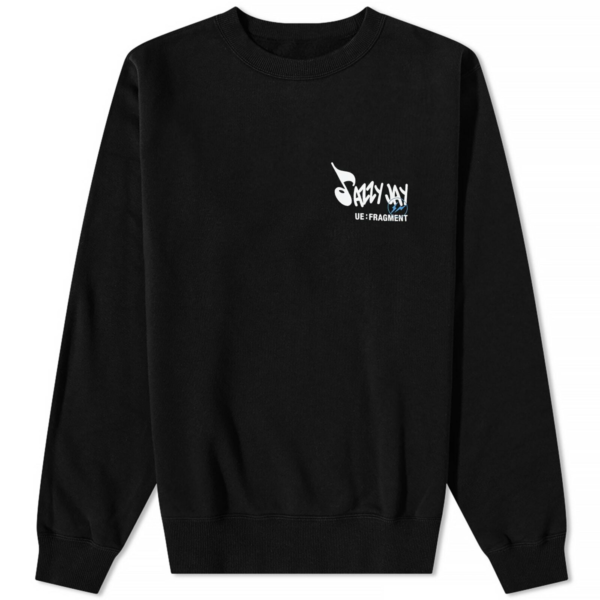 Uniform Experiment Men's Fragment Jazzy Jay 5 Sweat in Black