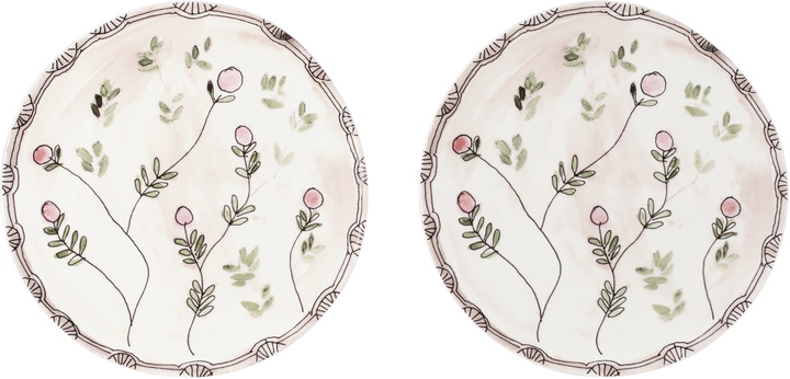 Photo: Marni White & Pink Serax Edition Dinner Plate Set