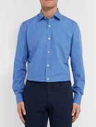 CHARVET - Blue Slim-Fit Cotton Shirt - Blue