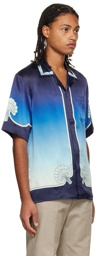 Casablanca Blue Place Vendome Shirt