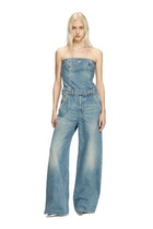 Diesel Denim strapless jumpsuit - Jumpsuits Womens in Blue