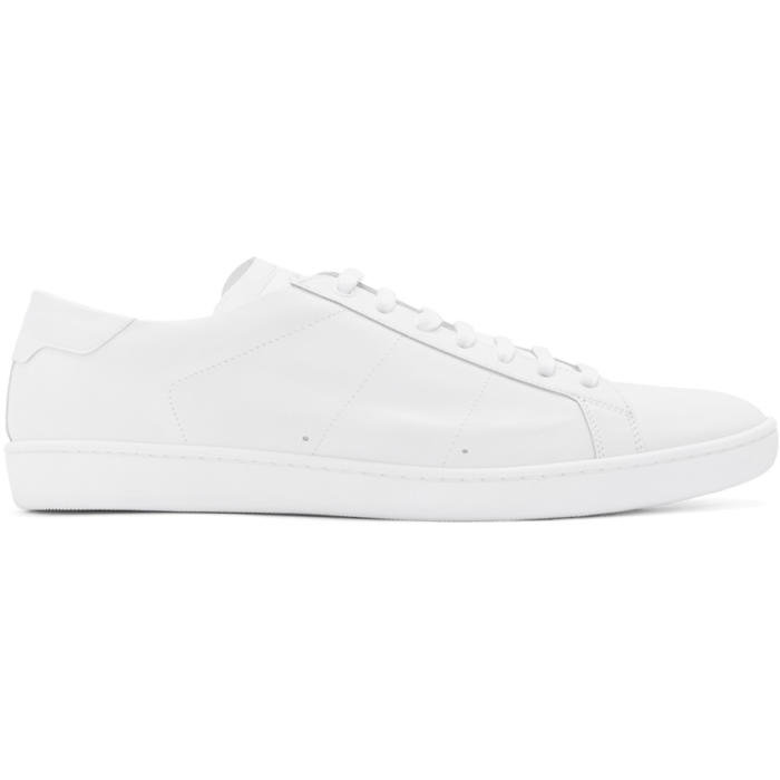 Photo: Saint Laurent Off-White Court Classic SL-01 Sneakers