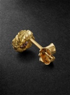 HEALERS FINE JEWELRY - Recycled Gold Iolite Single Earring
