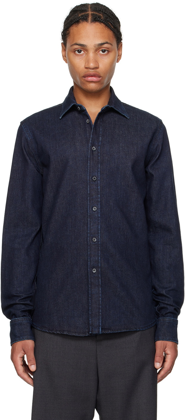 Brody Asymmetrical Top Blue main image 0