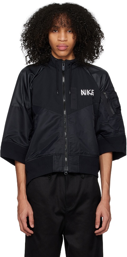 Photo: Nike Black sacai Edition Jacket