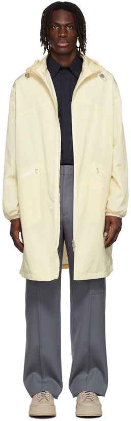 Photo: Jil Sander Off-White Nylon Parka