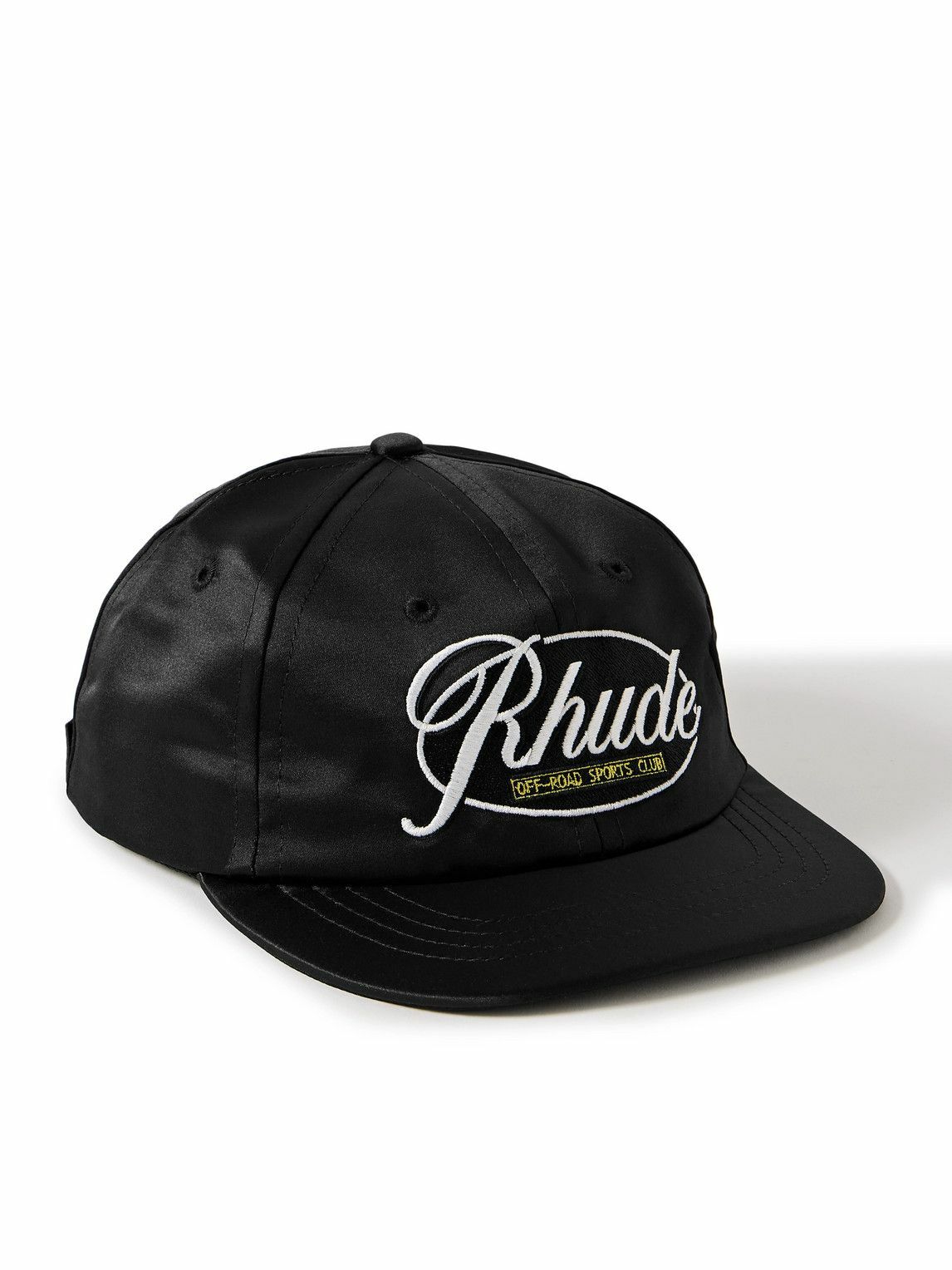 Rhude - Logo-Appliquéd Satin-Twill Baseball Cap