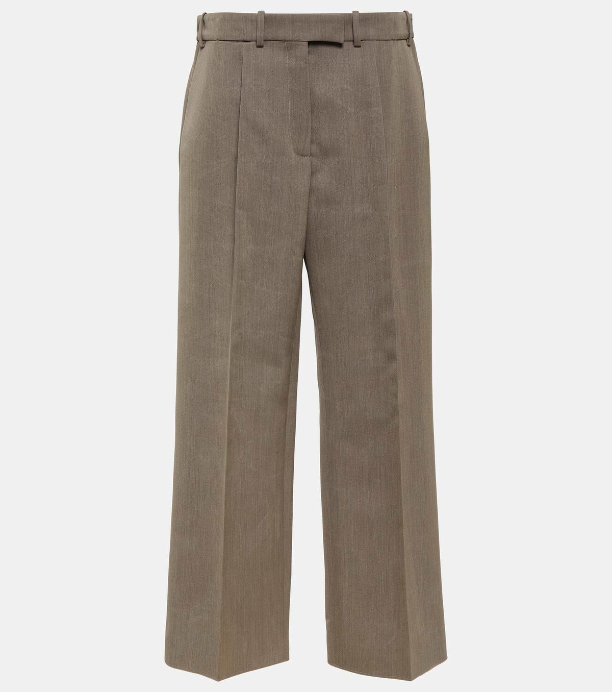 The Row Roan wool and silk wide-leg pants The Row