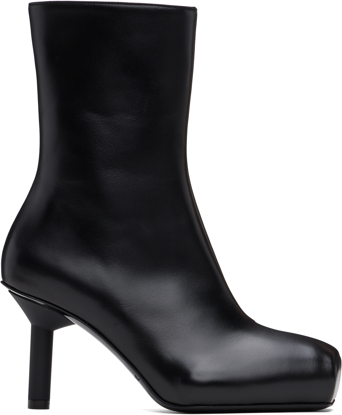 ALAINPAUL Black Pina Ankle Boots