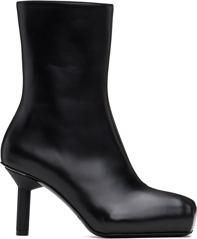 Photo: ALAINPAUL Black Pina Ankle Boots