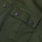 Barbour Men's International Graphite Overshirt in Kombu Green