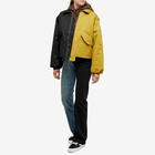 (di)vision Women's Bomber Split Jacket in Black/Yellow