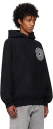 FORMA Black Spiral Logo Classic Hoodie