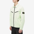 Stone Island Men's Light Soft Shell-R Jacket in Light Green