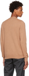 Maison Margiela Brown Knit Cardigan