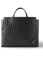 Balenciaga - Embossed Full-Grain Leather Tote Bag