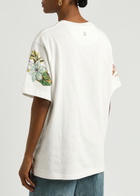 Alemais Oleander Printed Cotton T-shirt Multicoloured