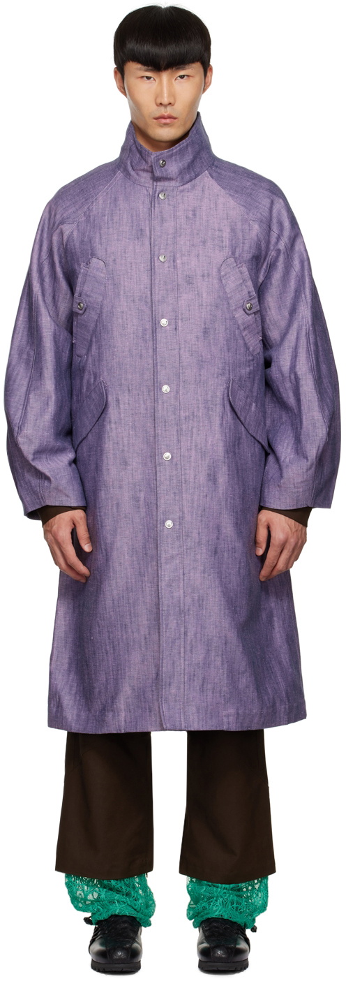 Kiko Kostadinov Purple Torino Coat Kiko Kostadinov