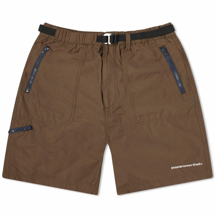 Photo: thisisneverthat Men's Hiking Short in Brown