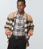 Burberry - Checked cotton shirt