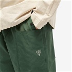 South2 West8 Men's Belted Grosgrain Pant in Green