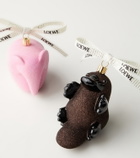 Loewe Platypus glitter glass ornament