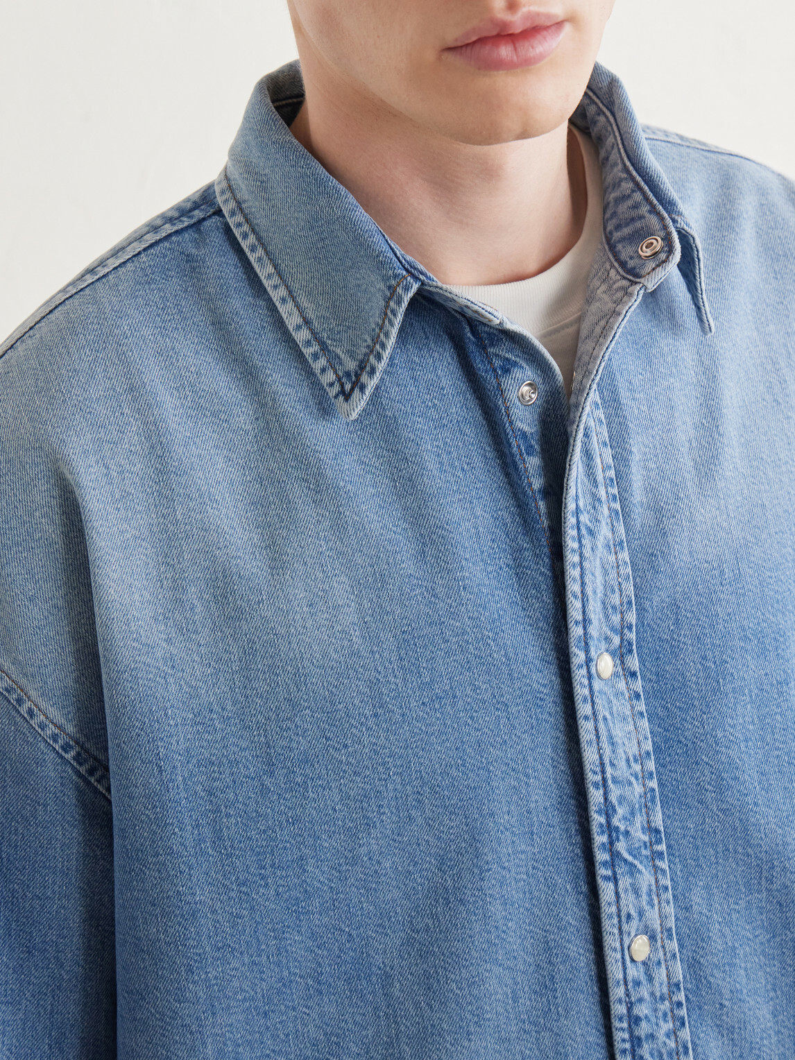 FRAME - Denim Shirt - Blue