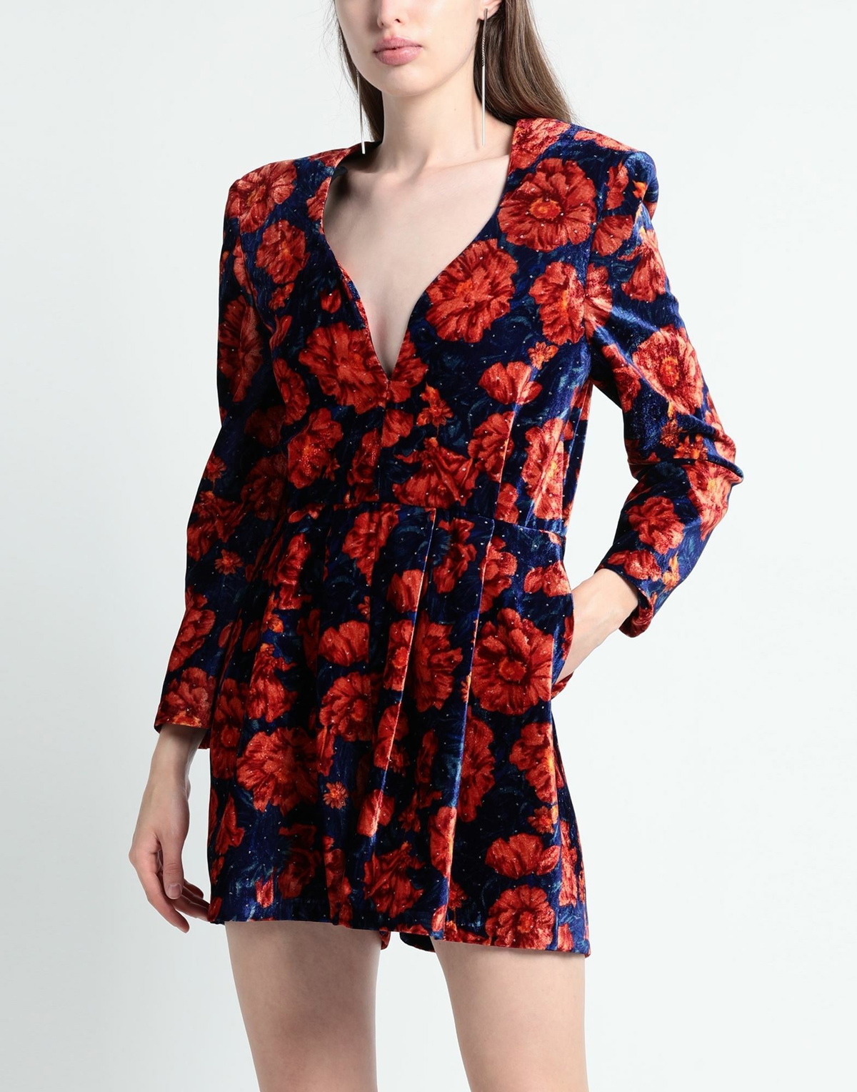 Magda Butrym Womens Playsuit in Red