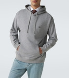 Valentino VLogo cotton jersey hoodie