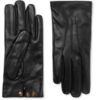 Gucci - Leather Gloves - Black